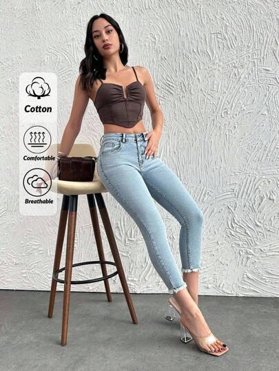 2%Elastane & 98%Cotton