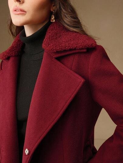 10%Wool & 5%Viscose & 75%Polyester & 5%Modal & 5%Elastane