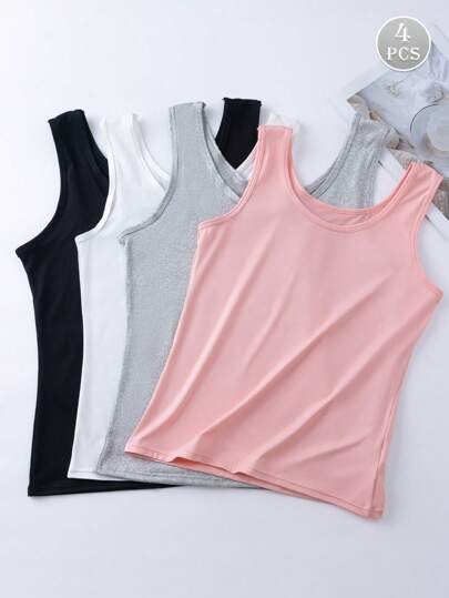 Women Undershirt Tops L (si2410211461634763)