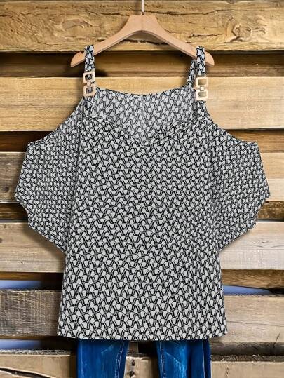 Plus Size Blouses 4XL (sz2407232191866212)