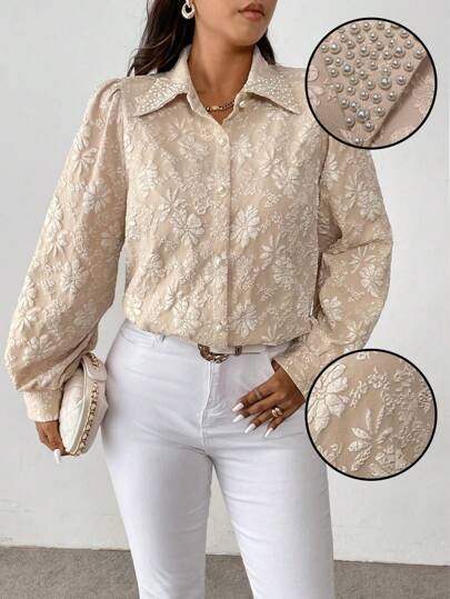 Plus Size Blouses 0XL (sz2408149665854756)