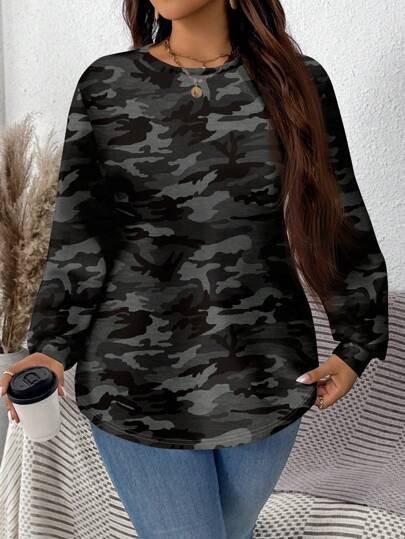 Plus Size Sweatshirts 1XL (sz2411059116959000)
