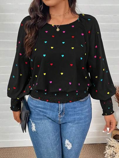 Plus Size Blouses 0XL (sz2409205929371211)