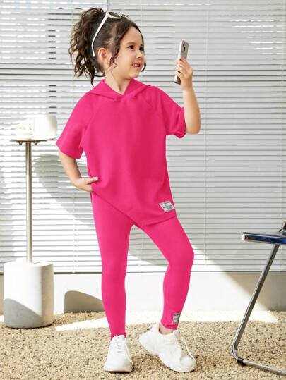 Young Girls T-Shirt Co-ords 7Y (sk2311208550191766)