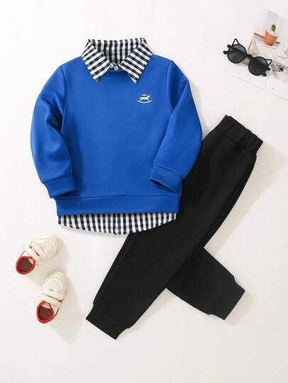 Young Boys Hoodie & Sweatshirt Co-ords 6Y (sk2501049934052297)