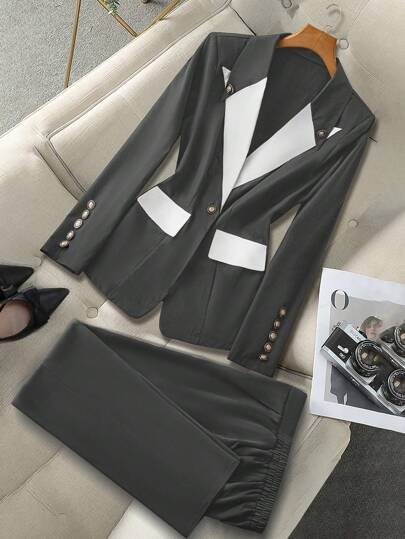 Plus Size Suit Sets 0XL (sz2412268864482724)