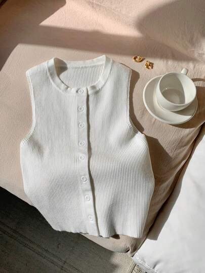 Women Sweater Vests L (sz2411188661309907)