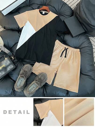 Teen Boys T-Shirt Co-ords 13Y (sk2412068324912642)