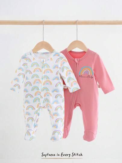 Newborn Baby Pajamas 6-9M (sa2412051551897107)