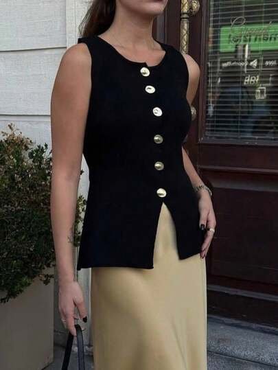 Women Sweater Vests L (sz2501033652987101)