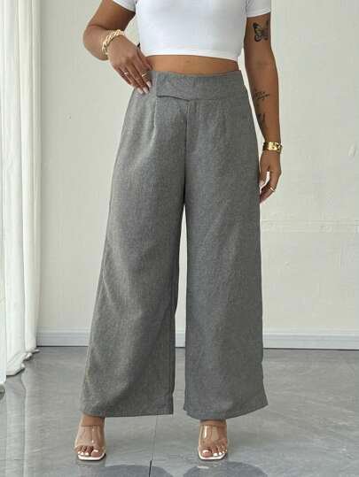 Plus Size Pants 0XL (sz25030798519646828)